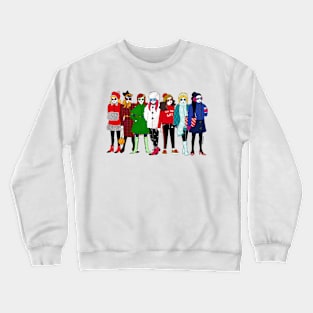 Merry Bitches of the Week! Crewneck Sweatshirt